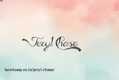 Jeryl Chase