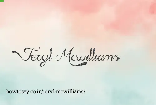 Jeryl Mcwilliams