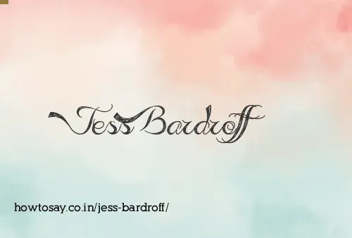 Jess Bardroff