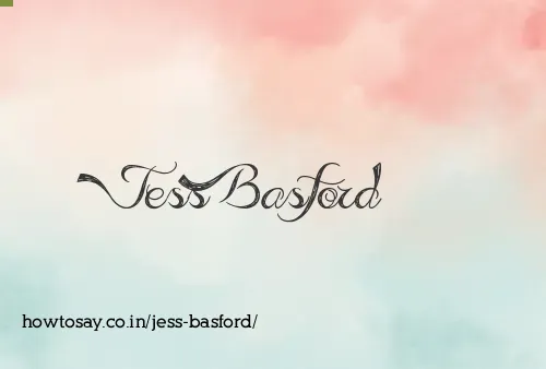 Jess Basford