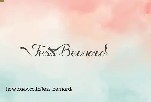 Jess Bernard