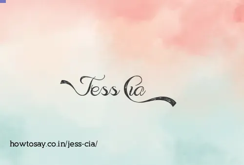 Jess Cia