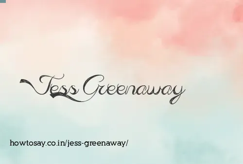 Jess Greenaway