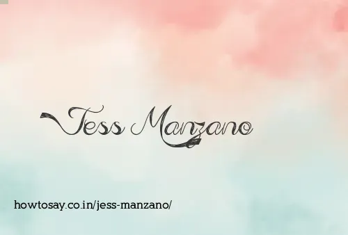 Jess Manzano