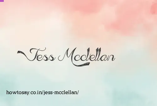 Jess Mcclellan