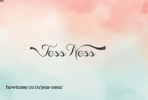 Jess Ness