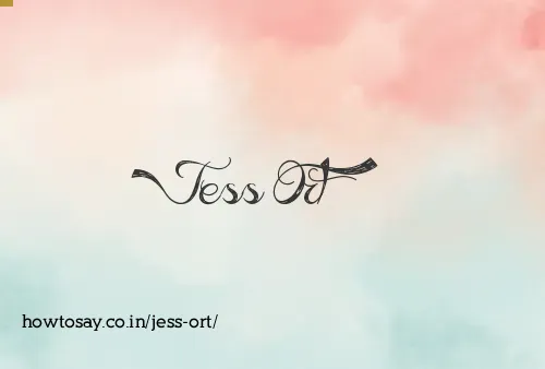 Jess Ort