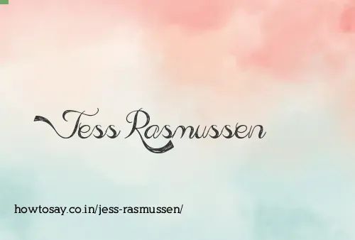 Jess Rasmussen