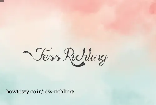 Jess Richling
