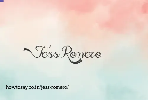 Jess Romero