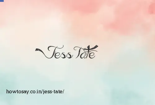 Jess Tate