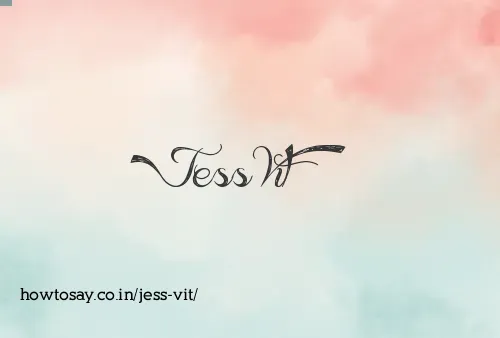 Jess Vit