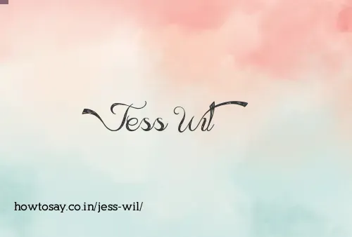 Jess Wil