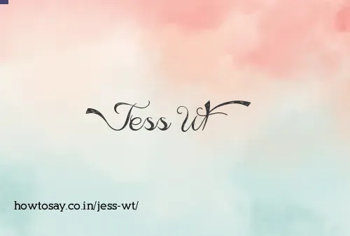 Jess Wt