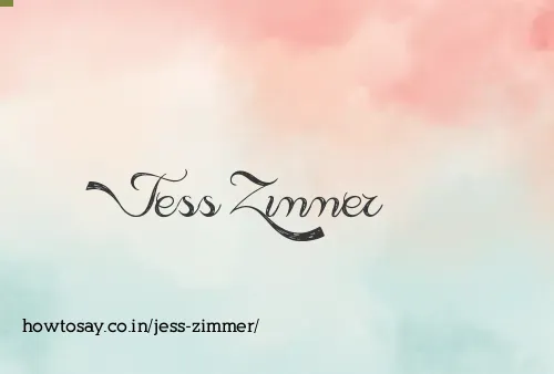 Jess Zimmer