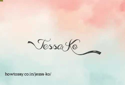Jessa Ko