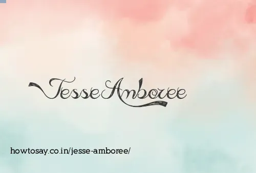 Jesse Amboree