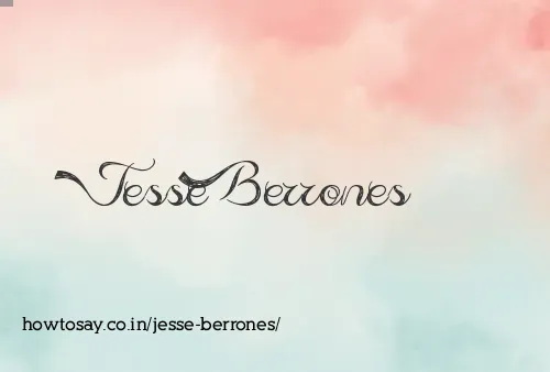 Jesse Berrones