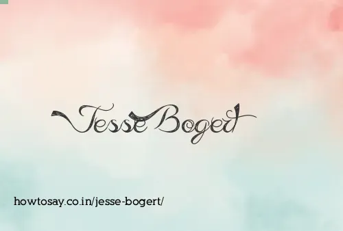 Jesse Bogert