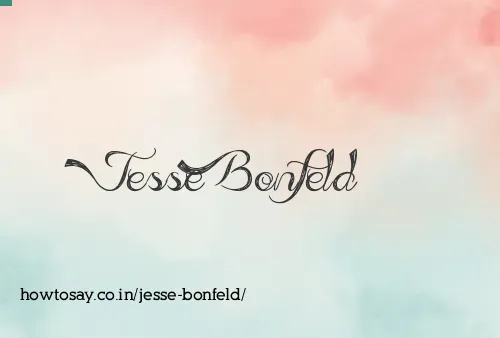 Jesse Bonfeld