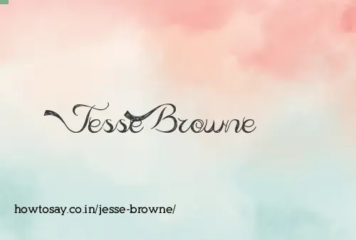 Jesse Browne