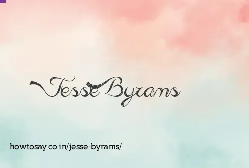 Jesse Byrams