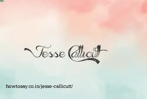 Jesse Callicutt