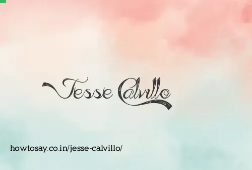 Jesse Calvillo