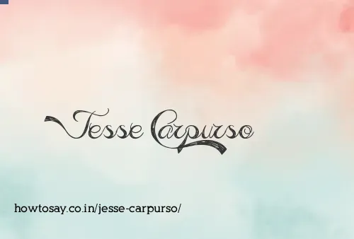 Jesse Carpurso