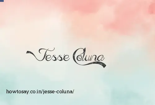 Jesse Coluna