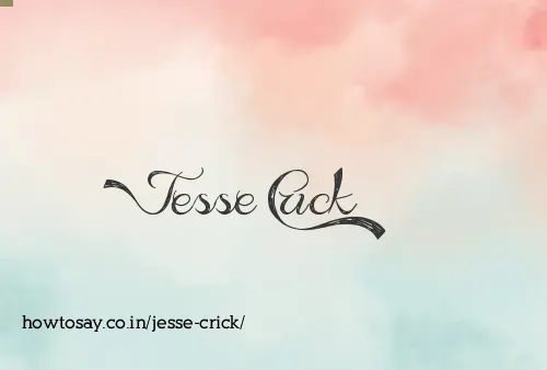 Jesse Crick