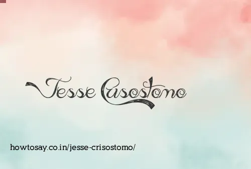 Jesse Crisostomo