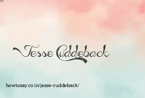 Jesse Cuddeback