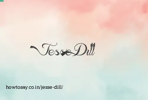 Jesse Dill