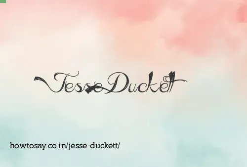 Jesse Duckett