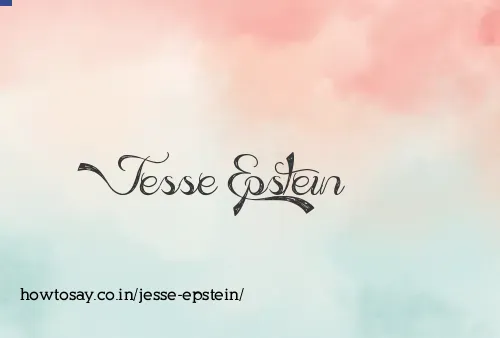 Jesse Epstein
