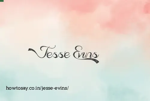 Jesse Evins