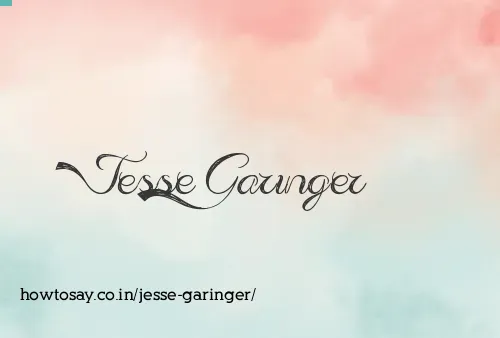 Jesse Garinger