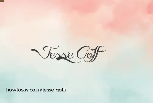 Jesse Goff