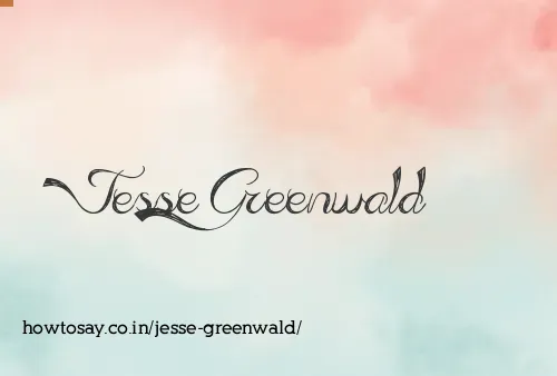 Jesse Greenwald