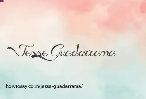 Jesse Guadarrama