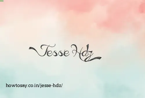 Jesse Hdz