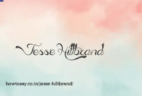 Jesse Hiltbrand