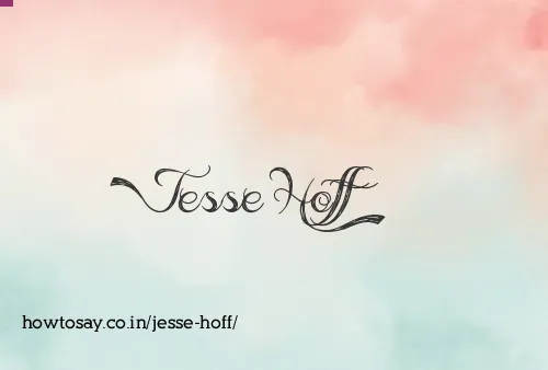 Jesse Hoff