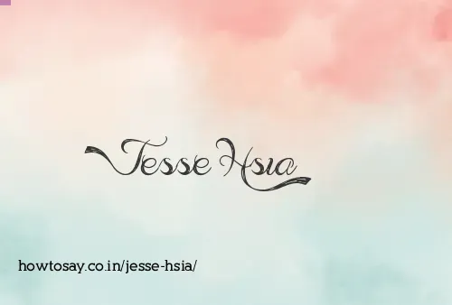 Jesse Hsia