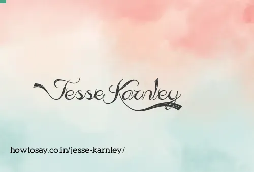 Jesse Karnley