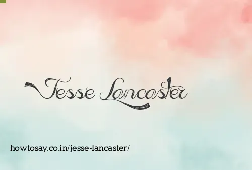 Jesse Lancaster