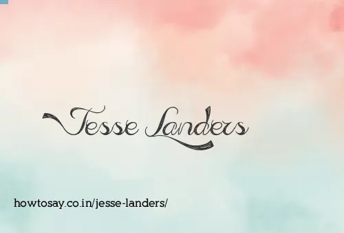 Jesse Landers