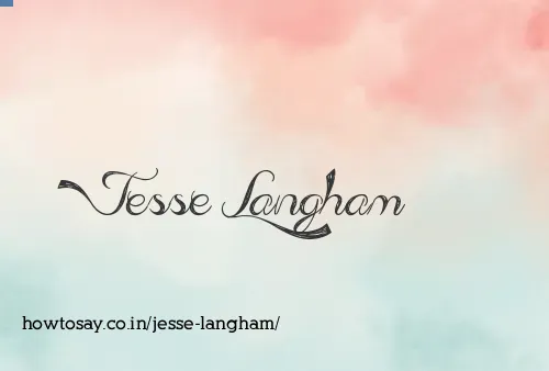 Jesse Langham