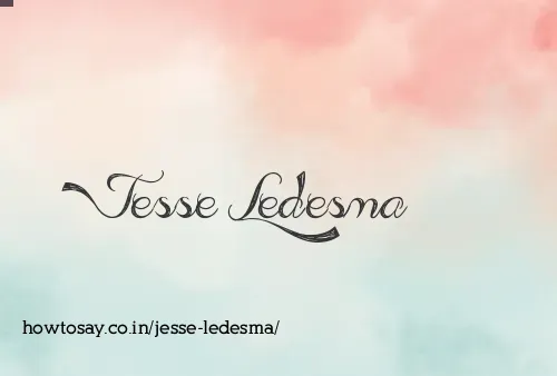 Jesse Ledesma